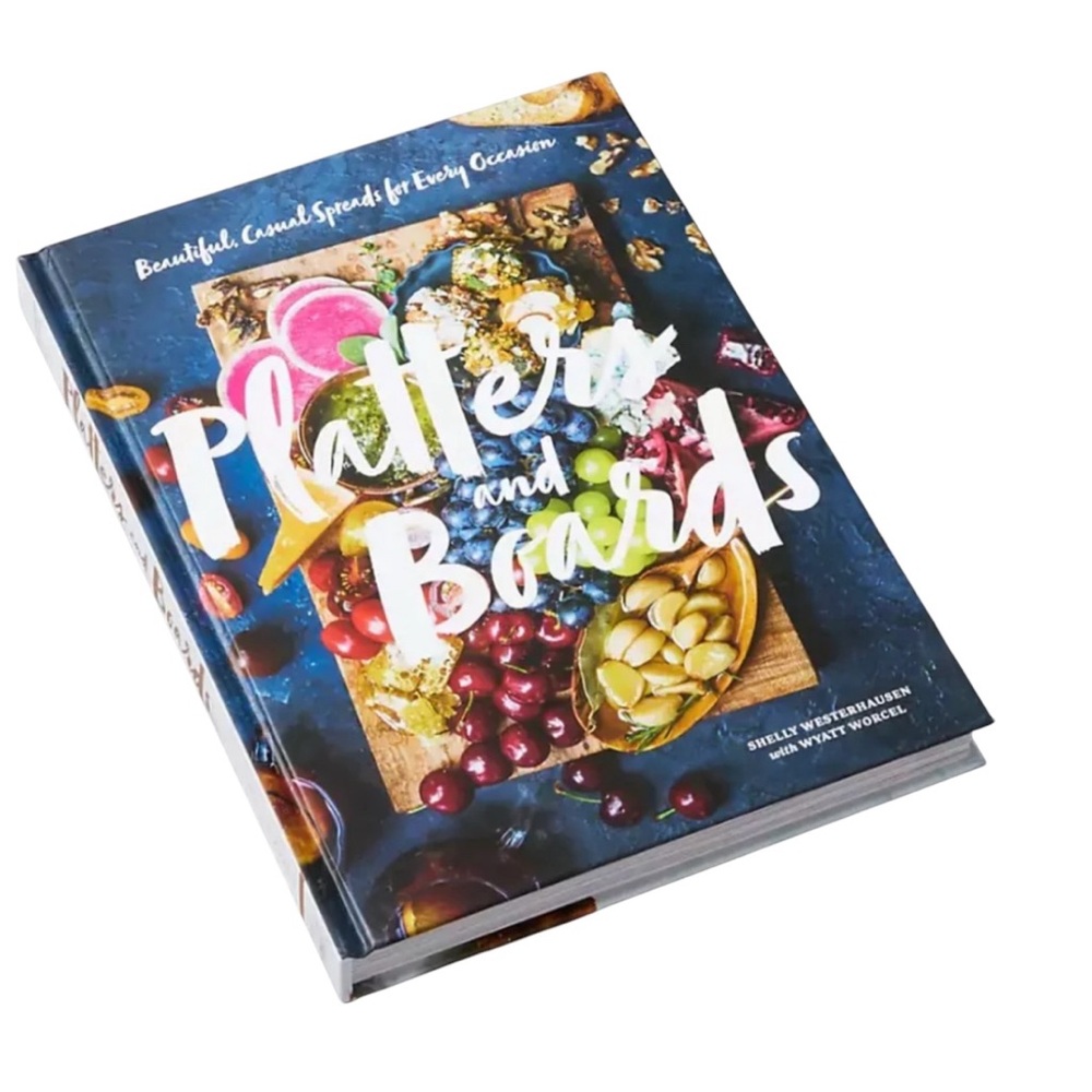 Platters And Boards Cookbook Recipes Hardcover Cook Book NEW